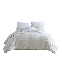 Swift Home Magnificent Marilla Dot 5 Piece Comforter Set, Full/Queen