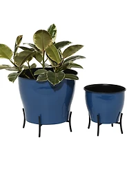 Set of 2 Metal Farmhouse Planter, 9