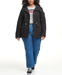 Levi's Trendy Plus Cotton Hood Utility Jacket