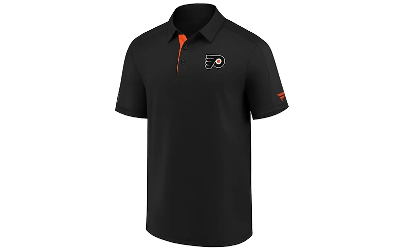 Majestic Philadelphia Flyers Men's Locker Room Performance Polo