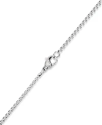 Andrew Charles by Andy Hilfiger Men's Cross 24" Pendant Necklace in Stainless Steel