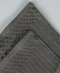 Superior Soho Checkered Border Cotton 6 Piece Towel Set