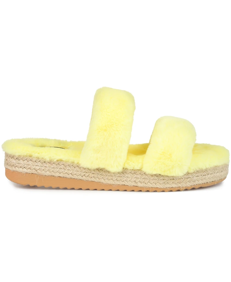 Journee Collection Women's Relaxx Espadrille Slippers