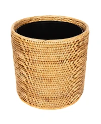 Artifacts Rattan Round Waste Basket