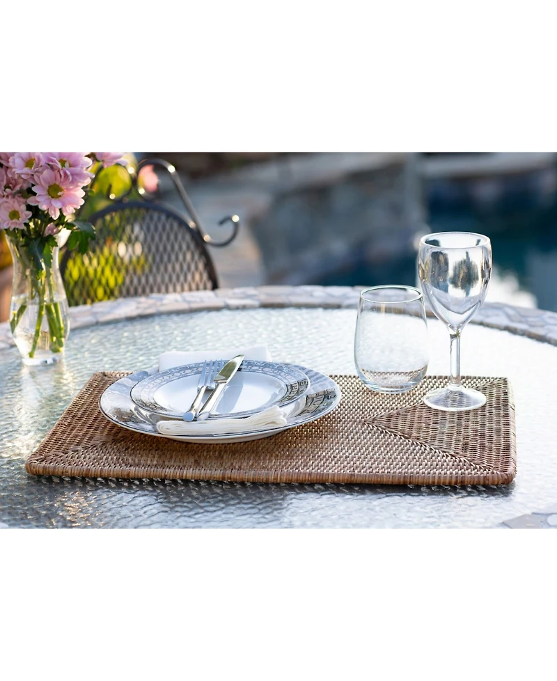 Artifacts Rattan Rectangular Placemat
