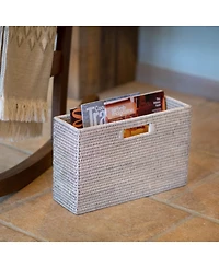Artifacts Trading Company Artifacts Rattan Rectangular Magazine Holder