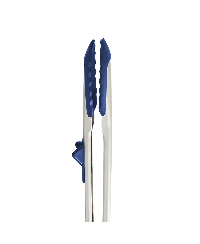 Tovolo Tip Top Tongs, Easy-Grip Kitchen Tongs for Cooking With Silicone Tips