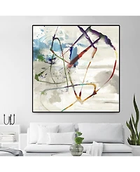 Giant Art Playful Intent Ii Oversized Framed Canvas, 45" x 45"