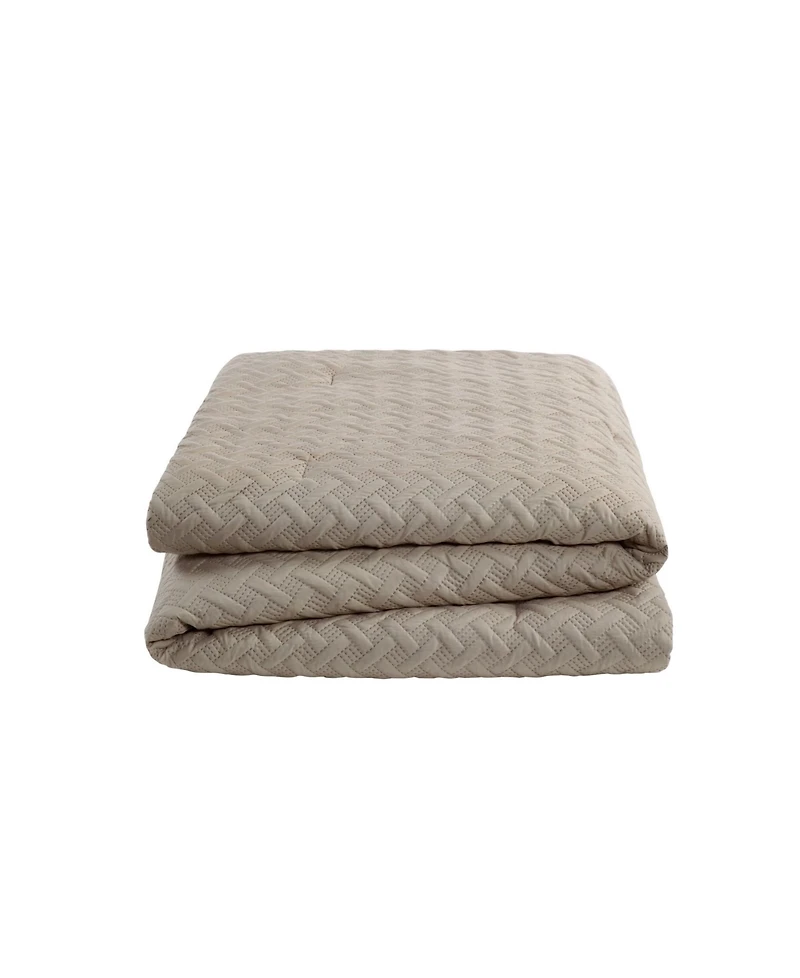 Vcny Home Nina Embossed Comforter Set, Twin Xl