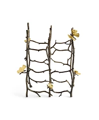 Michael Aram Butterfly Ginkgo 6-Bottle Wine Rack