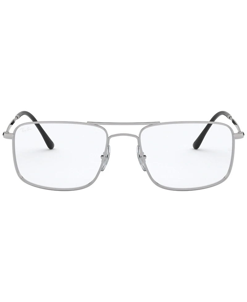 Ray-Ban RX6434 Men's Square Eyeglasses