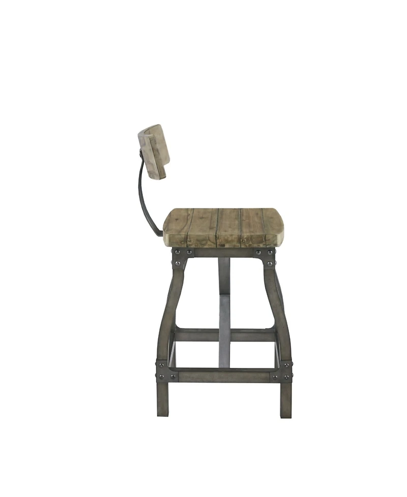 Martha Stewart Collection Lancaster Counter Stool with Back