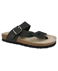 White Mountain Women's Crawford Footbed Sandals