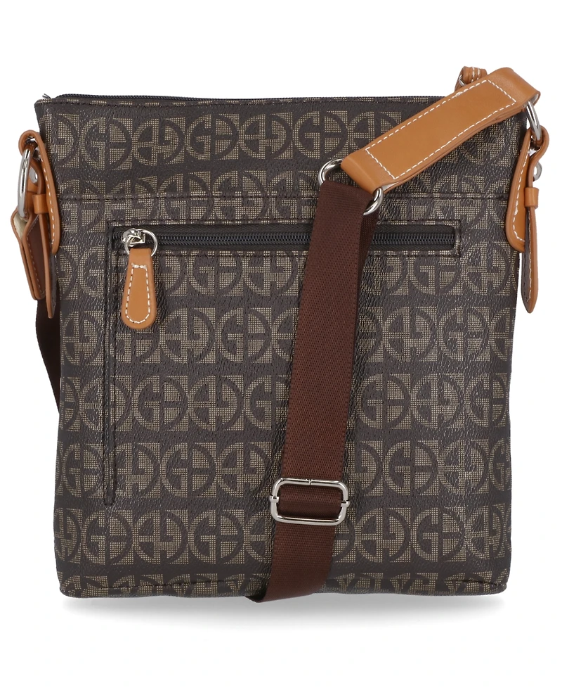 Giani Bernini Block Signature Crossbody, Exclusively at Macy's
