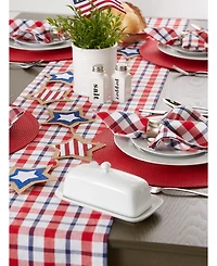 Design Imports Round Polypropylene Woven Placemat, Set of 6