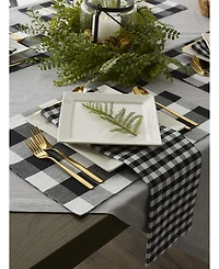 Design Imports Reversible Gingham - Buffalo Check Placemat Set