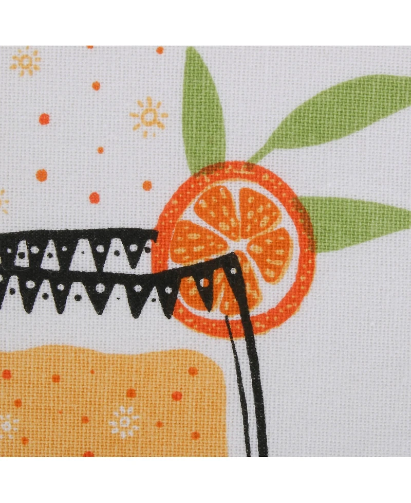 Design Imports Pop Fizz Home Collection, Sassy Cocktails, 18" x 28", Set of 4