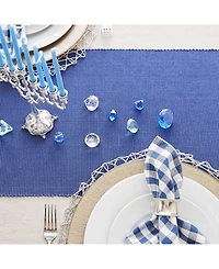 Design Imports Ribbed Table Runner 13" x 72"