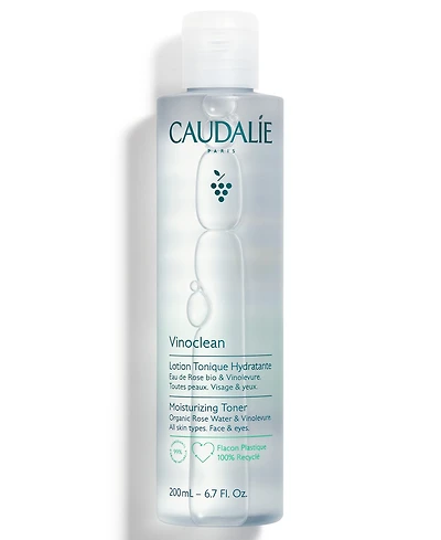 Caudalie Vinoclean Moisturizing Toner With Rose Water, 6.7-oz.
