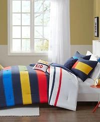 Intelligent Design Morris Stripe 4-Pc. Comforter Set, Twin