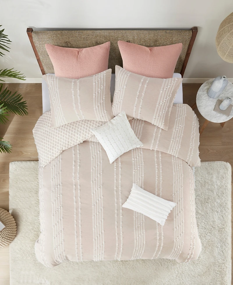 Ink+Ivy Kara Jacquard 3-Pc. Comforter Set, King/California King