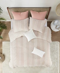 Ink+Ivy Kara Jacquard 3-Pc. Comforter Set, King/California King