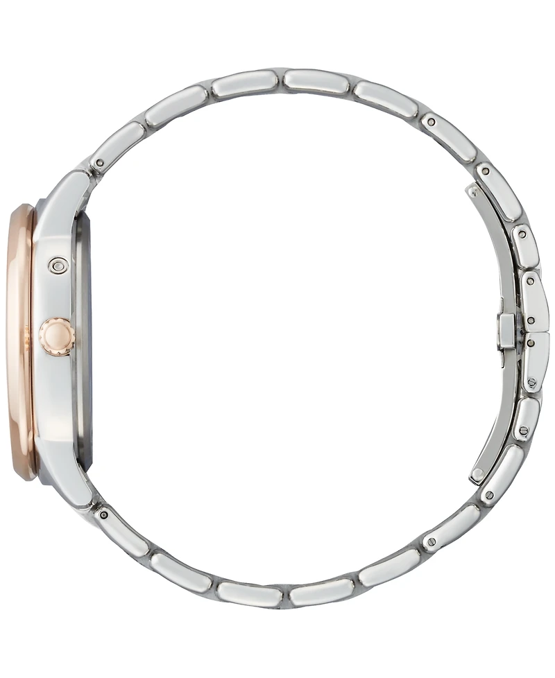 Citizen Women's Eco-Drive Calendrier Diamond Accent Two-Tone Stainless Steel Bracelet Watch 37mm