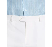Cubavera Men's Flat Front 9" Linen Blend Shorts