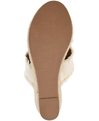 Journee Collection Women's Shanni Espadrille Wedge Sandals