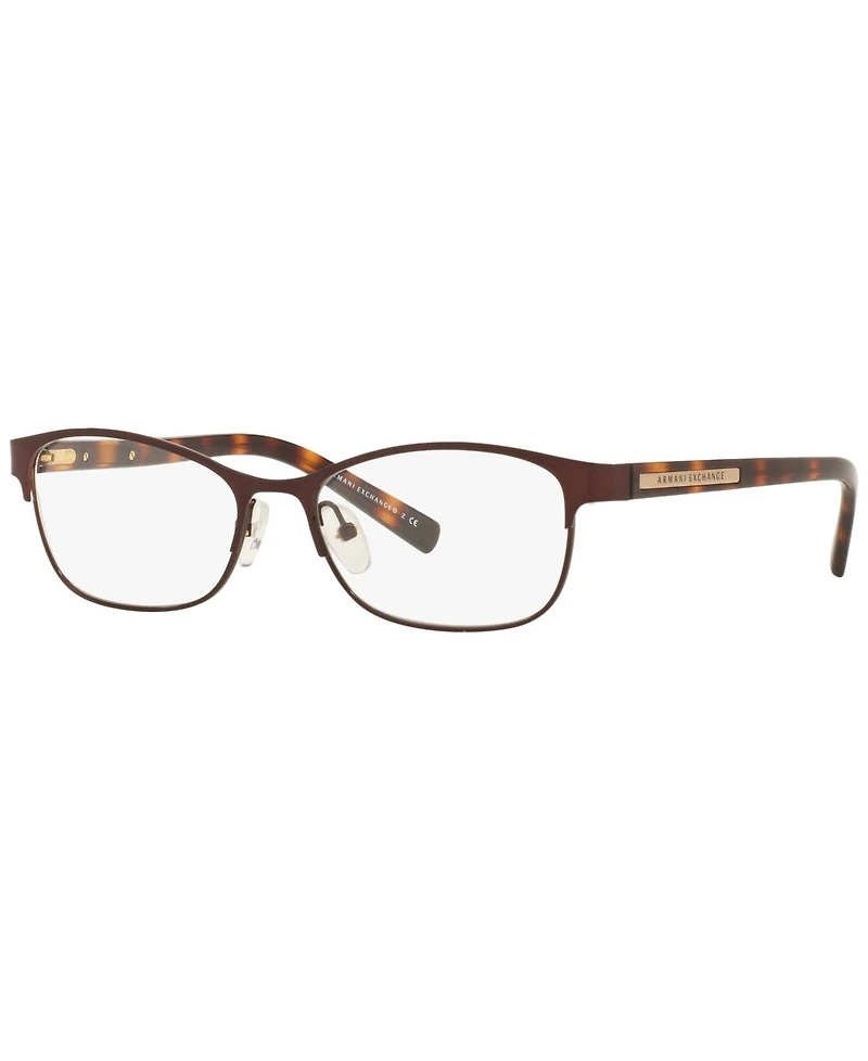 Armani Exchange AX1010 Women's Oval Eyeglasses
