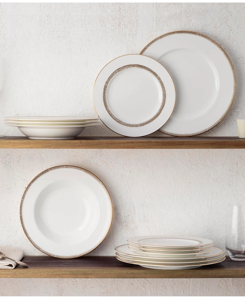 Noritake Haku 12-Piece Dinnerware Set, Service for 4