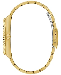 Guess Men's Gold-Tone Stainless Steel Bracelet Watch 42mm