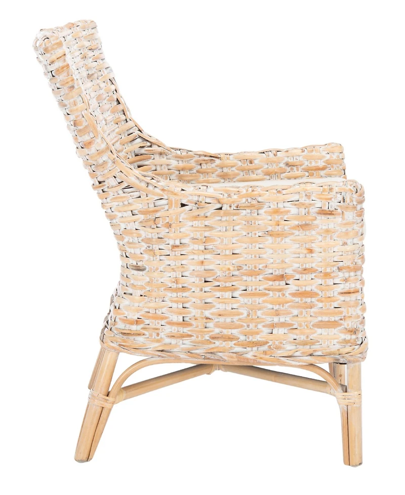 Cristen Rattan Accent Chair with Cushion
