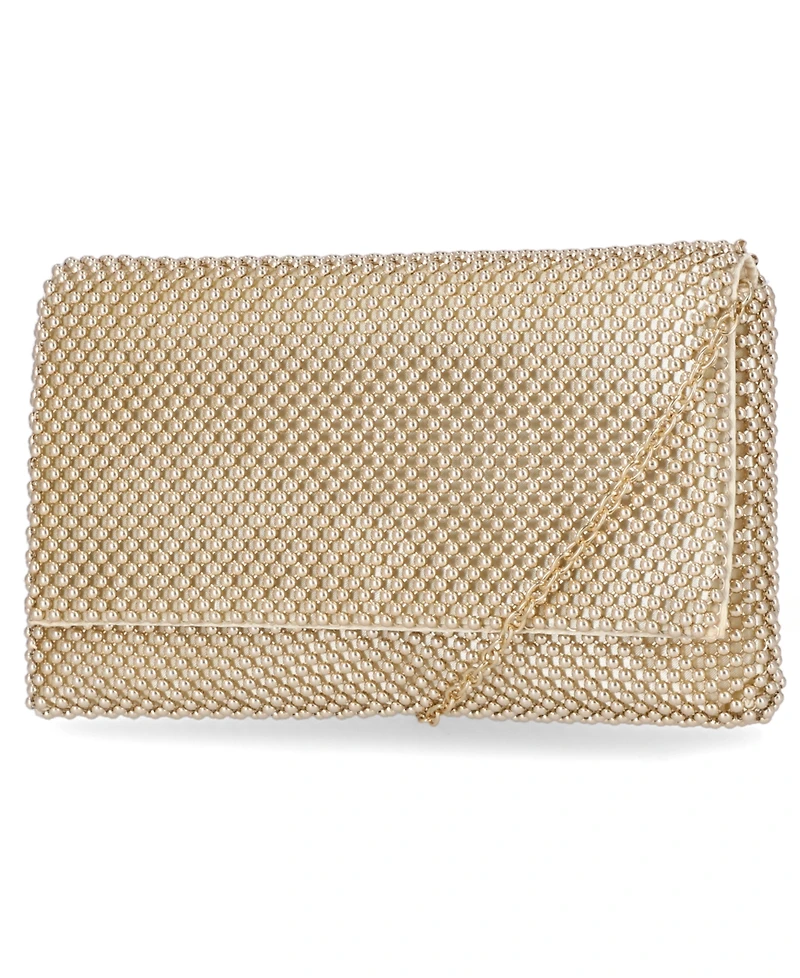 I.n.c. International Concepts Prudence Shiny Mesh Clutch, Exclusively at Macy's