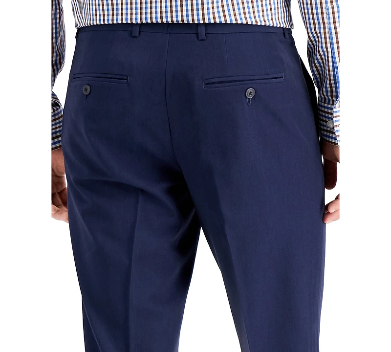 Perry Ellis Portfolio Men's Modern-Fit Stretch Solid Resolution Pants