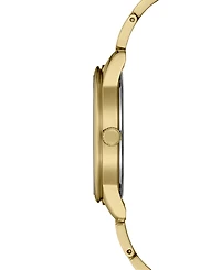Seiko Men's Essential Gold-Tone Stainless Steel Bracelet Watch 40mm