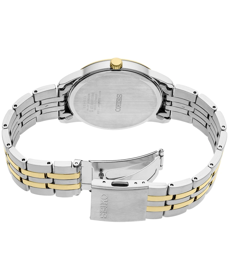Seiko Men's Essential Two-Tone Stainless Steel Bracelet Watch 40mm