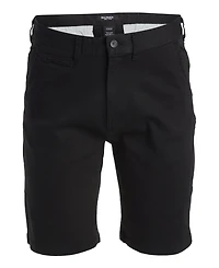 Galaxy By Harvic Men's 5-Pocket Flat-Front Slim-Fit Stretch Chino Shorts