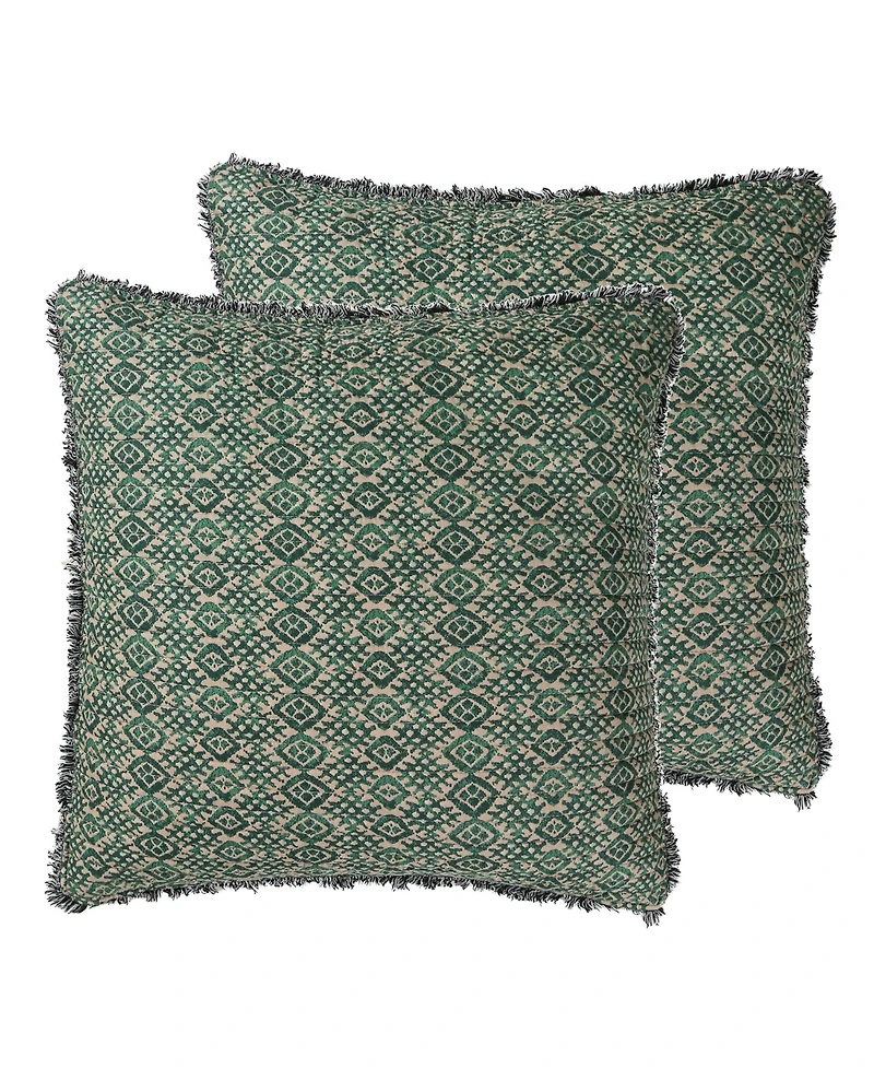 Levtex Vista Textured 2-Pc. Sham Set, European