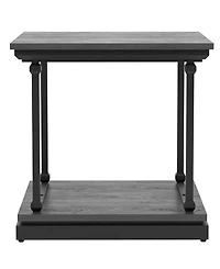 Grestin Open Shelf End Table