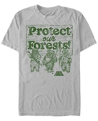 Fifth Sun Men's Protect Our Forest Short Sleeve Crew T-shirt