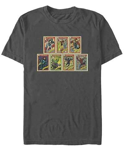 Fifth Sun Men's Loteria Card Short Sleeve Crew T-shirt
