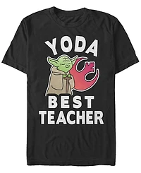 Fifth Sun Men's Yoda Techer Short Sleeve Crew T-shirt