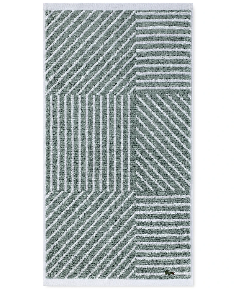 Lacoste Home Guethary Hand Towel, 16" x 30"