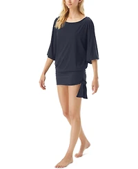 Michael Michael Kors Side-Tie Swim Cover-Up