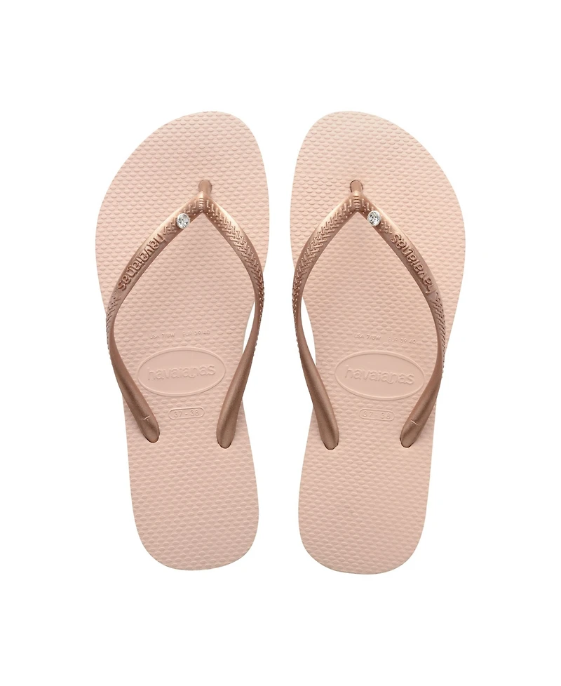Havaianas Women's Slim Swarovski Crystal Ii Flip Flop Sandals