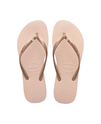 Havaianas Women's Slim Swarovski Crystal Ii Flip Flop Sandals