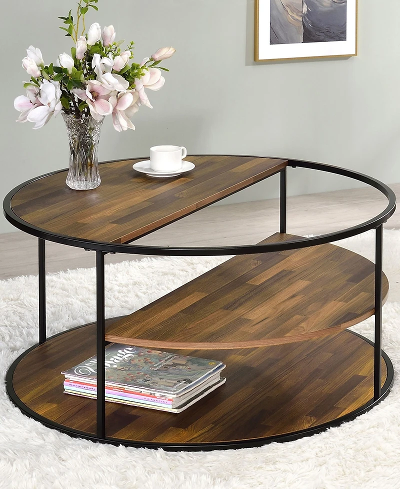 Meriwell 2 Shelves Coffee Table