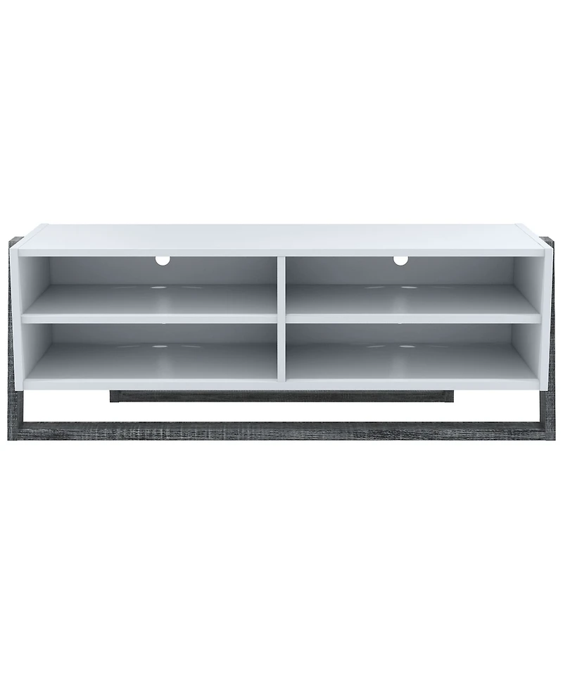 Dellmara Distressed 4 Shelves Television Stand