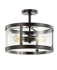 Herndon 2-Light Modern Led Flush Mount